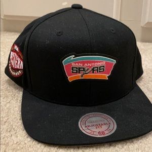 Mitchell and Ness San Antonio Spurs snapback